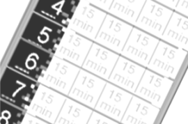 Cartão de decapagem por hora para trabalhos de construção em geral